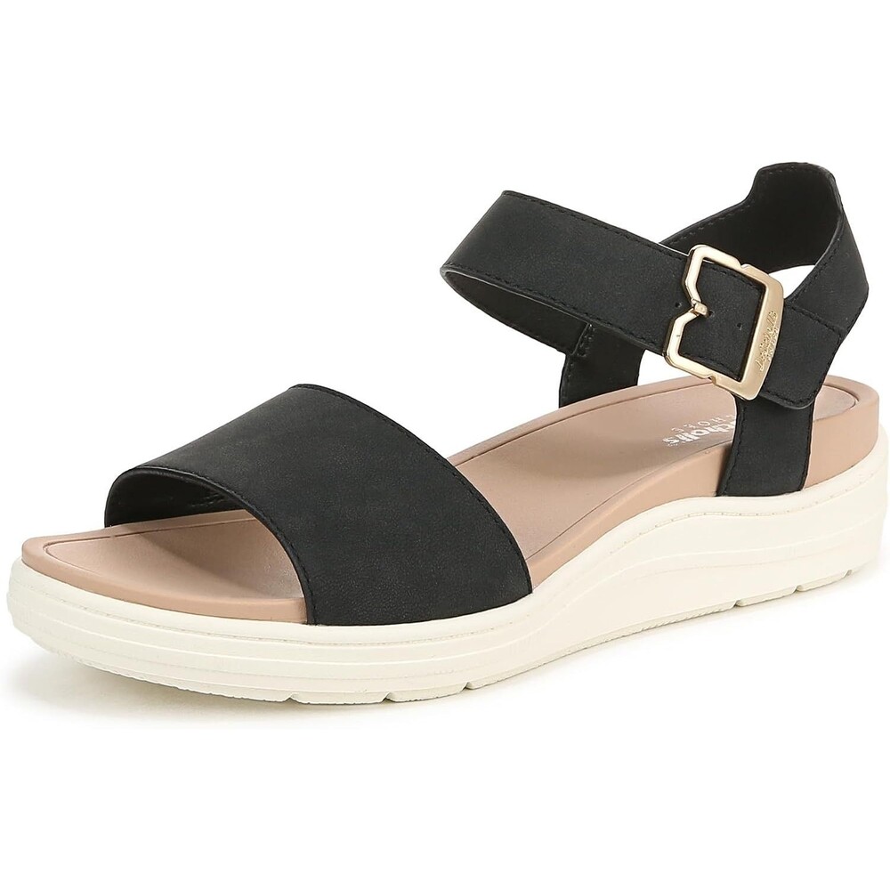 Dr. Scholl's Time Off Sky Sandal Women's Black Size 11